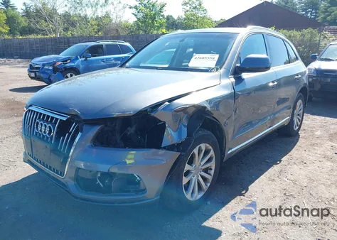 2016 Audi Q5 2.0T Premium from USA, damaged, VIN WA1L2AFP5GA140352